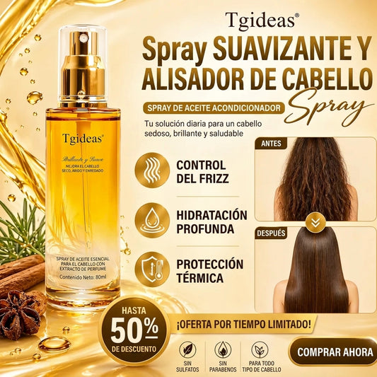 SPRAY LISA™  ✨– Alisador Capilar Anti-Frizz con Hidratación Profunda