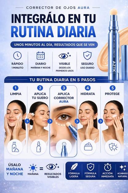 Corrector Instantáneo AURA™ ✨| Mirada perfecta en segundos