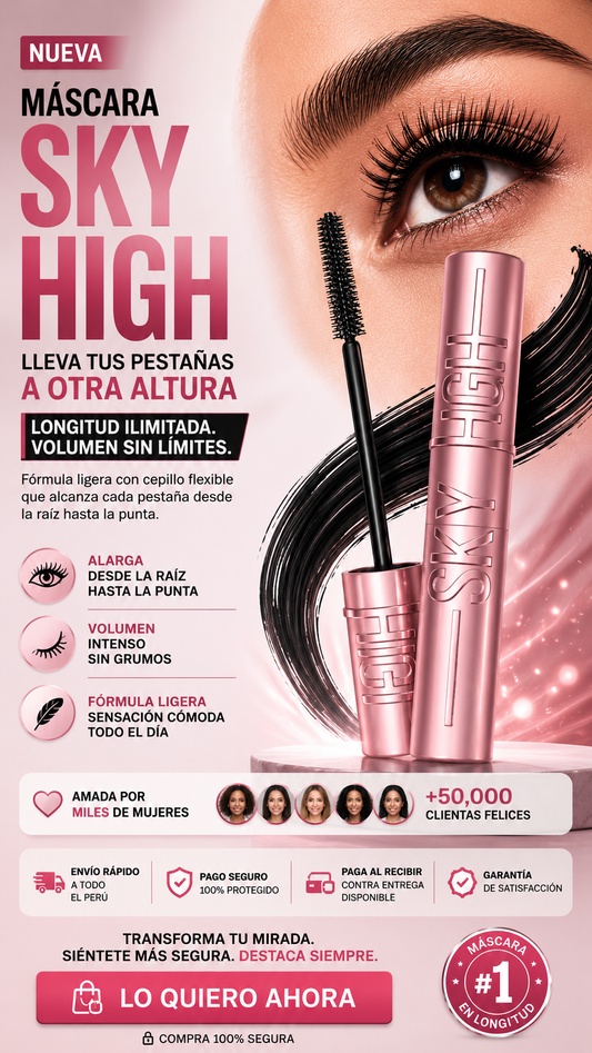 Máscara SKY HIGH LASH | 24H WATERPROOF 🌟