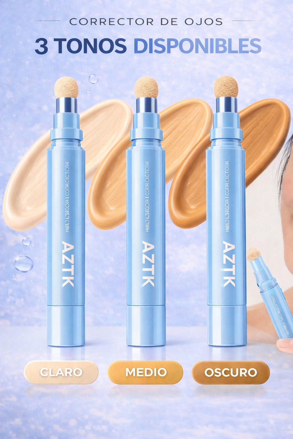 Corrector Instantáneo AURA™ ✨| Mirada perfecta en segundos