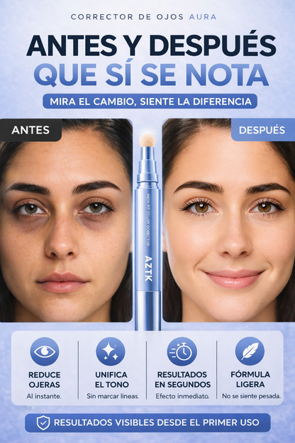 Corrector Instantáneo AURA™ ✨| Mirada perfecta en segundos
